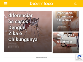 'bioemfoco.com.br' screenshot