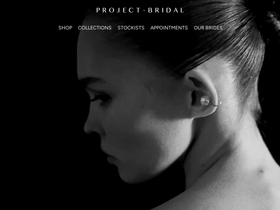 projectbridal.co homepage screenshot