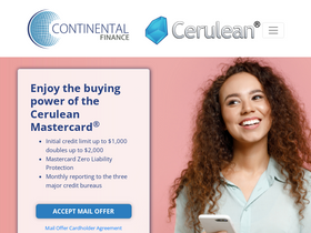 'ceruleancardinfo.com' screenshot