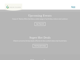'coeurdalene.org' screenshot