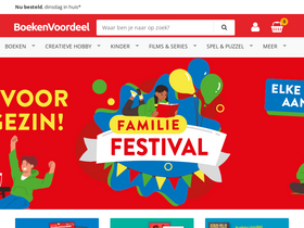 'boekenvoordeel.be' screenshot