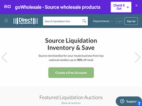 'directliquidation.com' screenshot