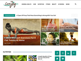 'curejoy.com' screenshot