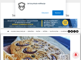 'hronokuhinja.rs' screenshot