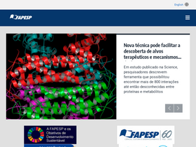 'fapesp.br' screenshot