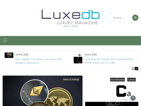 'luxedb.com' screenshot