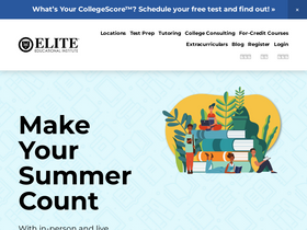 'eliteprep.com' screenshot