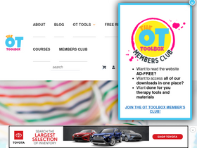 'theottoolbox.com' screenshot