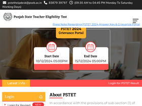 pstet.pseb.ac.in