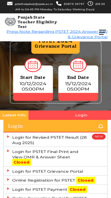 pstet.pseb.ac.in