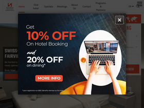 'swiss-belhotel.com' screenshot