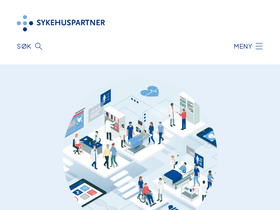 'sykehuspartner.no' screenshot