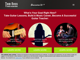 'tomhess.net' screenshot