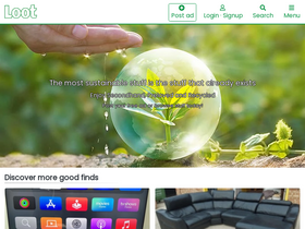 'loot.com' screenshot