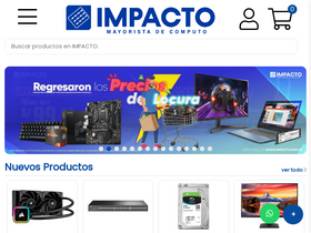 'impacto.com.pe' screenshot