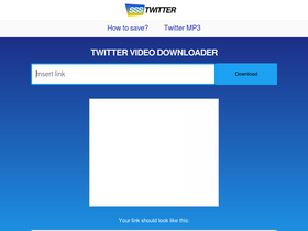 'ssstwitter.com' screenshot