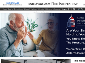 'indeonline.com' screenshot