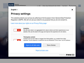 'ahk.de' screenshot