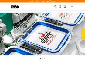 magnetichoop.com homepage screenshot