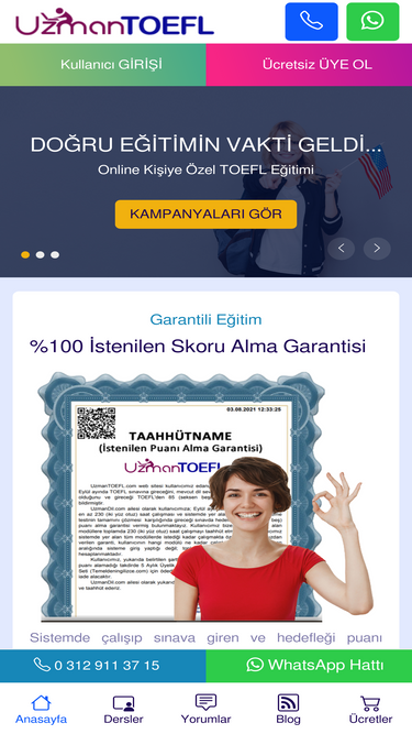 uzmantoefl.com