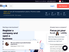 'sleek.com' screenshot