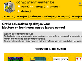 'computermeester.be' screenshot