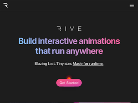 'rive.app' screenshot
