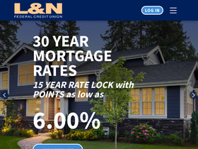 'lnfcu.com' screenshot
