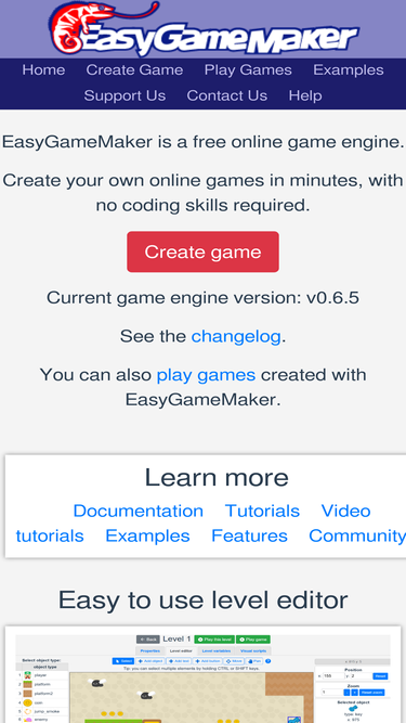 Flowlab Game Creator - Make games online