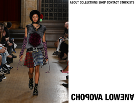 chopovalowena.com homepage screenshot