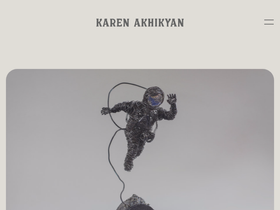 akhikyan.com homepage screenshot