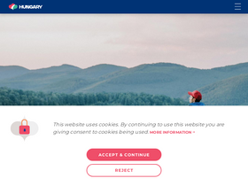 'visithungary.com' screenshot