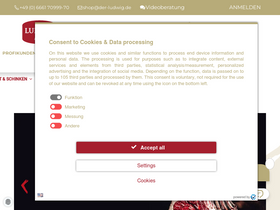 'der-ludwig.de' screenshot