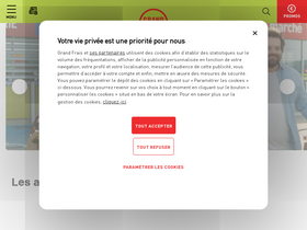 'grandfrais.com' screenshot