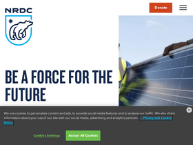 'nrdc.org' screenshot