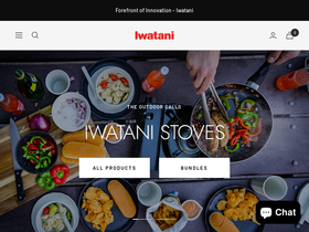 iwatani-us homepage screenshot