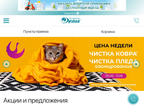 'dryclean.ru' screenshot