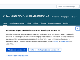 'energiesparen.be' screenshot
