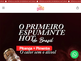 pod.com.br homepage screenshot