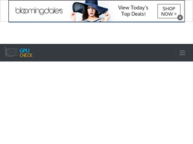 'gpucheck.com' screenshot