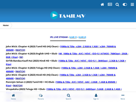 '1tamilmv.mobi' screenshot