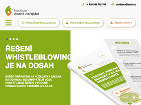 'vhodne-uverejneni.cz' screenshot