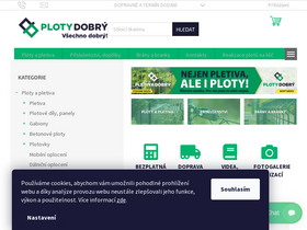 'levne-pletivo.cz' screenshot