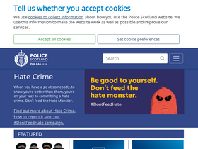 'scotland.police.uk' screenshot