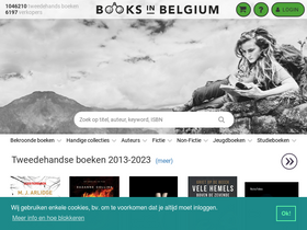 'booksinbelgium.be' screenshot