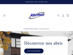 abritec.ca homepage screenshot