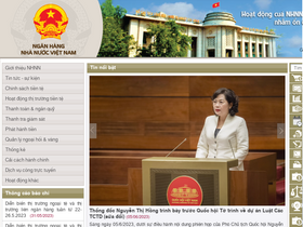 'sbv.gov.vn' screenshot