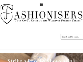 'fashionisers.com' screenshot