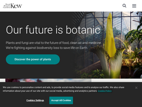 'kew.org' screenshot