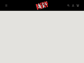 backinprint.store homepage screenshot